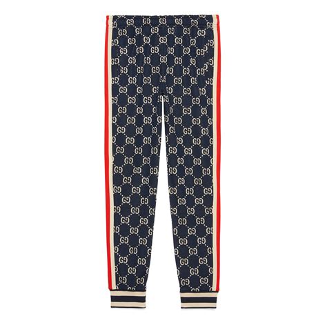 track pant gucci|Gucci jogging pants.